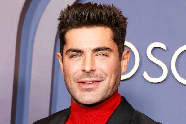 Zac Efron attends the Academy Of Motion Picture Arts & Sciences' 14th Annual Governors Awards at The Ray Dolby Ballroom on January 09, 2024 in Hollywood, California. 