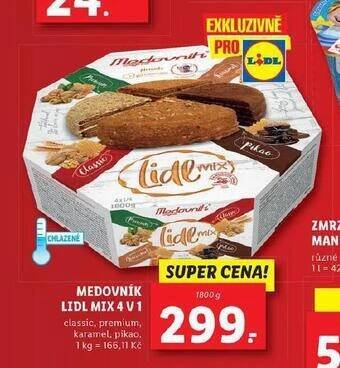 Lidl Medovník nabídka