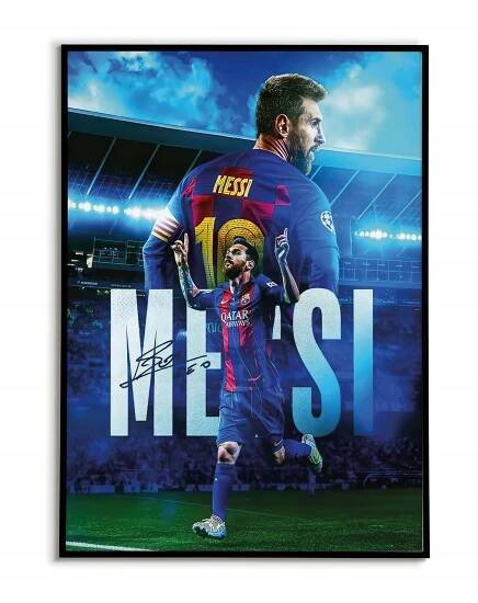 Plakát A3 Lionel Messi FC Barcelona – třetí plakát BONUS