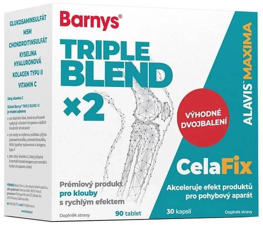 Barnys Triple Blend x2 90 tbl. + 30 kapslí