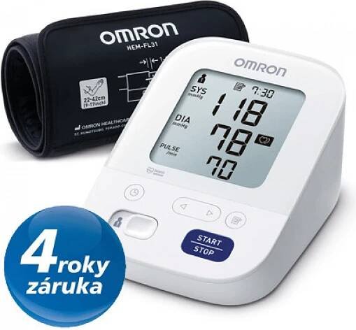 Tonometr OMRON M3 Comfort Intelli pažní