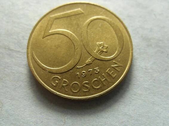 RAKOUSKO - 50 GROSCHEN z roku 1973
