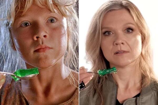 Ariana Richards recreates her famous 'Jurassic Park' Jell-O scene 30 years later