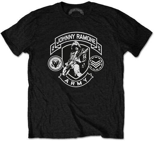 Tričko Ramones Johnny Ramone Army Logo