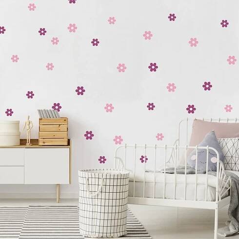 INSPIO Samolepky květy v růžovém 5-6 x 4 cm od 740 Kč
