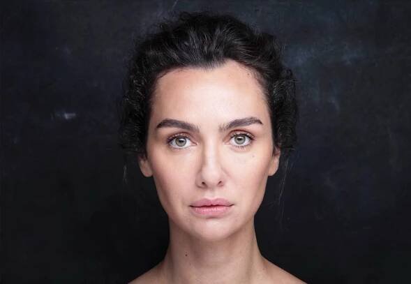 The actress Akalay is now having a deep excitement about her new series Mezarlık (Graveyard)