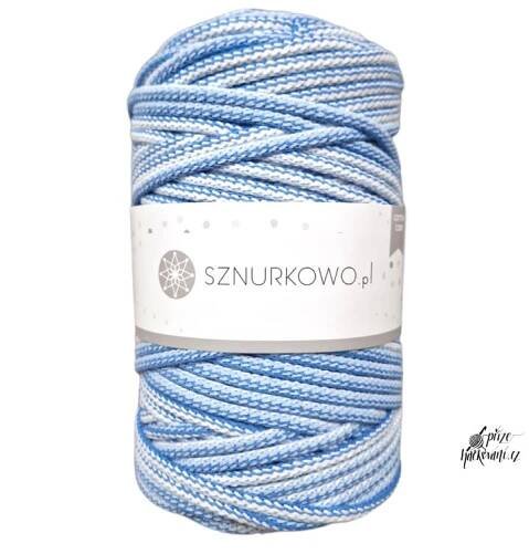 SZNURKOWO 5 MM MIX NEBESKÁ