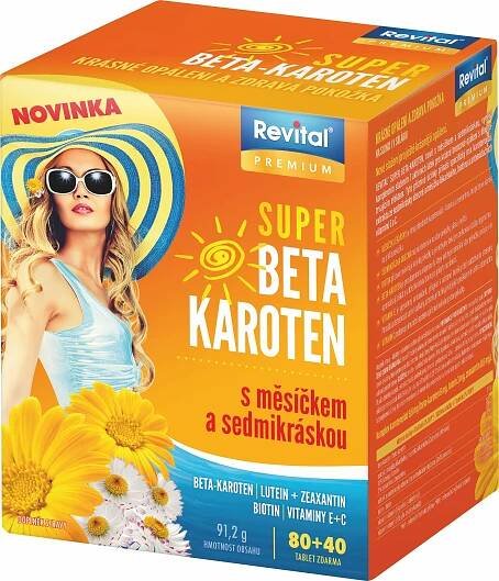 Revital Super Beta karoten měsíček/sedmikráska