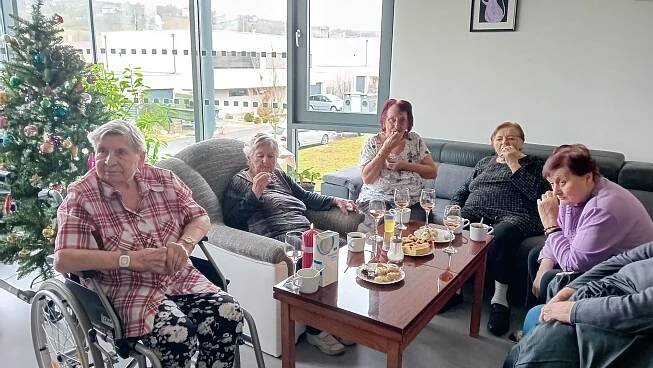 Novoroční přípitek Slavkov u Brna | Alzheimer Home