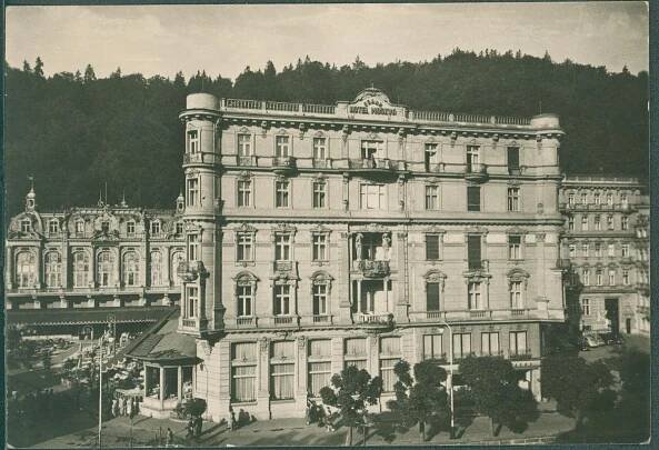 11D1514 Karlovy Vary - Grandhotel Moskva - Pohlednice místopis