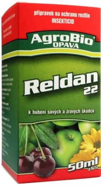 AgroBio Insekticid k hubení savých a žravých škůdců RELDAN 22 - 50ml