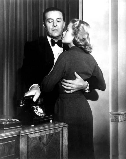 DIAL M FOR MURDER, Ray Milland, Grace Kelly, 1954