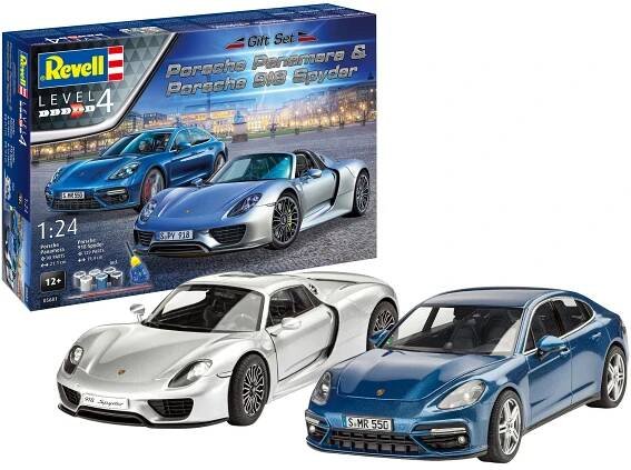 Modely aut Porsche Set