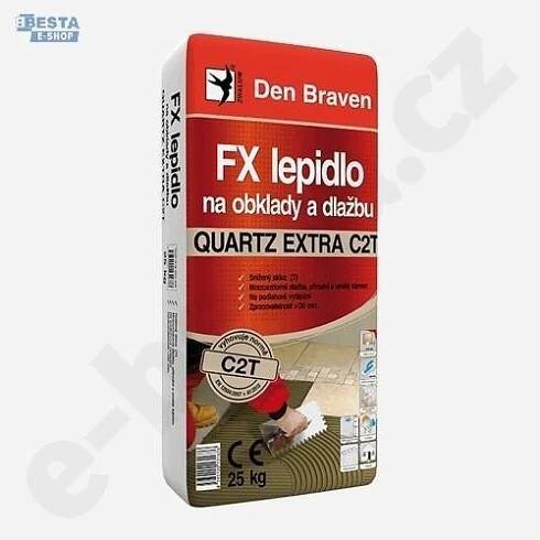 Den Braven 57104Q FX lepidlo na obklady a dlažbu QUARTZ EXTRA C2T, pytel 25 kg