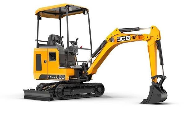 JCB 16C-1 Canopy 1.5ton mini excavator