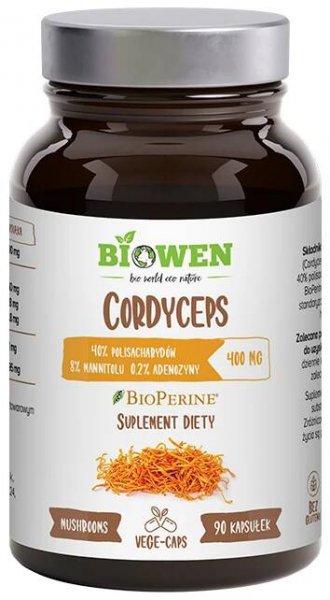 Cordyceps sinensis extract 400 mg by Biowen