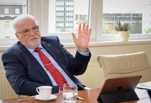Prezident Svazu průmyslu Jaroslav Hanák