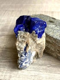 LAZURIT- exklusiv, krystal surový 484 Ct, AFGÁNISTÁN, minerál - Minerály a zkameněliny