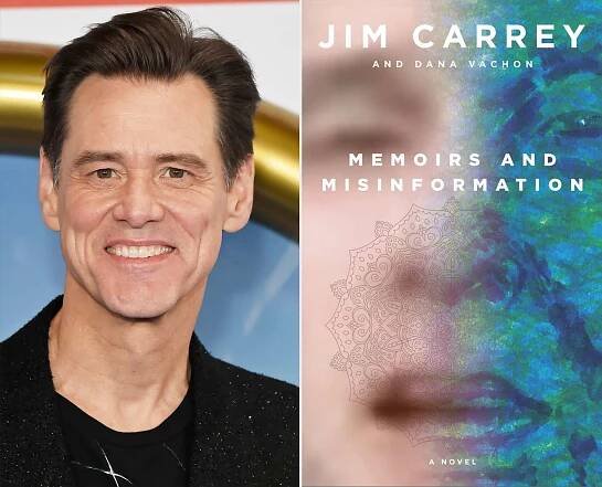 Jim Carrey talks Memoirs and Misinformation, his novel about Jim Carrey
