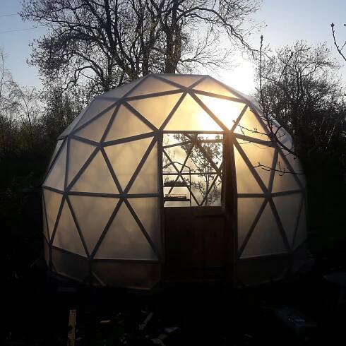 Portfolio of Snowdon Domes Geodesic Greenhouses, Garden Rooms and Glamping Pods — Snowdon Domes