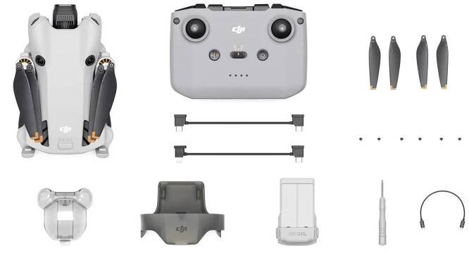 DJI Mini 4 Pro dron RtF s kamerou světle šedá