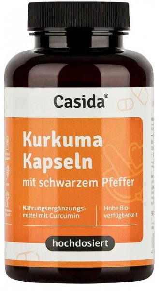KURKUMA KAPSELN+Pfeffer Curcumin hochdosiert
