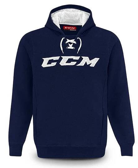 Mikina CCM True2Hockey Fleece Pullover Hood SR