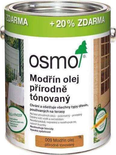 OSMO Color terasový olej 3 l modřín