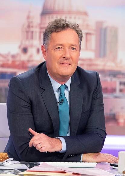  Piers Morgan has been in a feud with Meghan Markle for years
