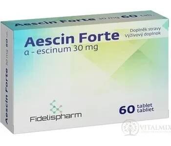 AESCIN Forte 30 mg - Fidelispharm tbl 60 ks