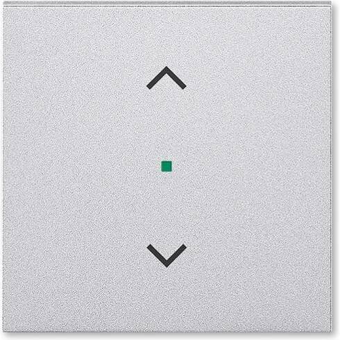 Kryt 1násobný, symbol "žaluzie" ABB Levit M 6220H-A01002 70 titanová