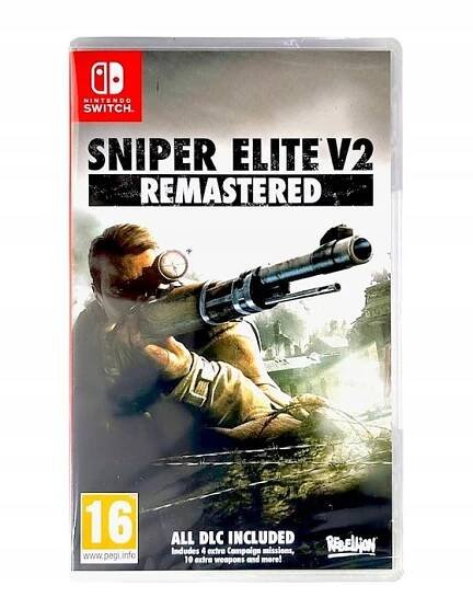 SNIPER ELITE V2 REMASTERED / NINTENDO SWITCH / HRÁCÍ KAZETA