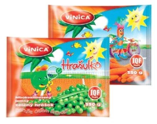 Hrášek mražený Vinica v akci levně | Kupi.cz
