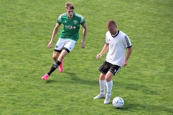 Fotbalisté Beňova proti SK Bělkovice-Lašťany