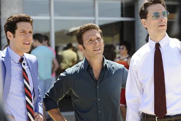Milionový lékař - Pregnant Paws - Z filmu - Paulo Costanzo, Mark Feuerstein, Ben Shenkman