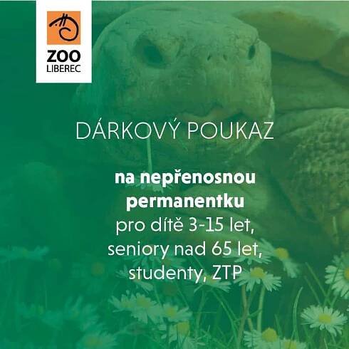 Roční vstupenka (nepřenosná) zlevněná