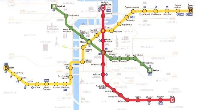 Mapa Metro Praga 2013 - vrogue.co