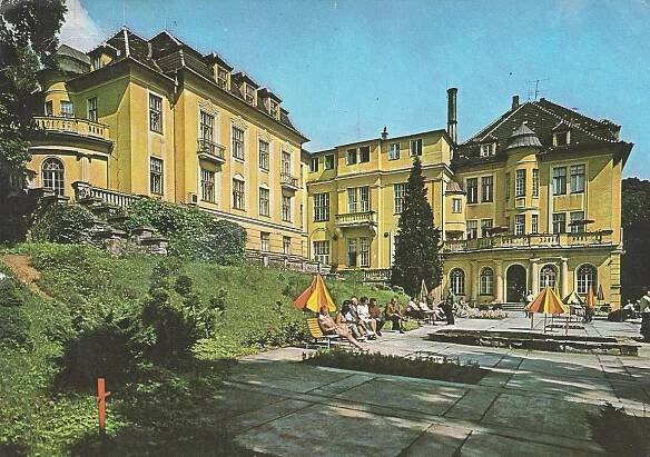Teplice nad Bečvou - lázeňský dům Moravan