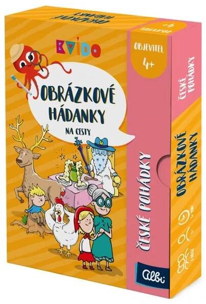 Albi Kvído: Obrázkové hádanky české pohádky