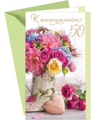 15-6352 Blahopřání gratulační klopa na peníze CZ/60