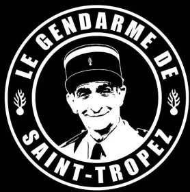 Obrázek produktu Pánské tričko Četník ze Saint Tropez Le gendarme de Saint-Tropez