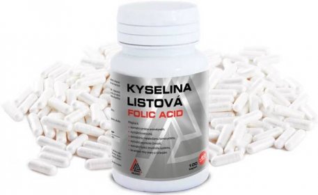 VALKNUT Kyselina listová Folic Acid 100 + 20 kapslí