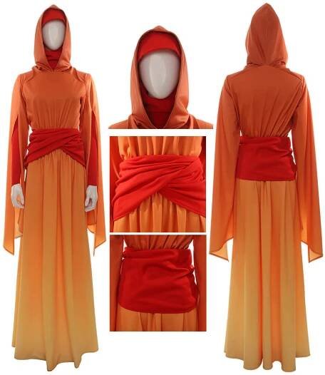 Star Wars Costume Queen Padme Amidala Cosplay Dress