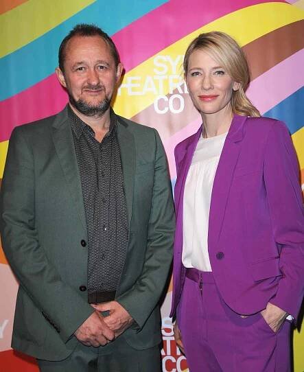 Andrew Upton and Cate Blanchett on the red carpet in 2015