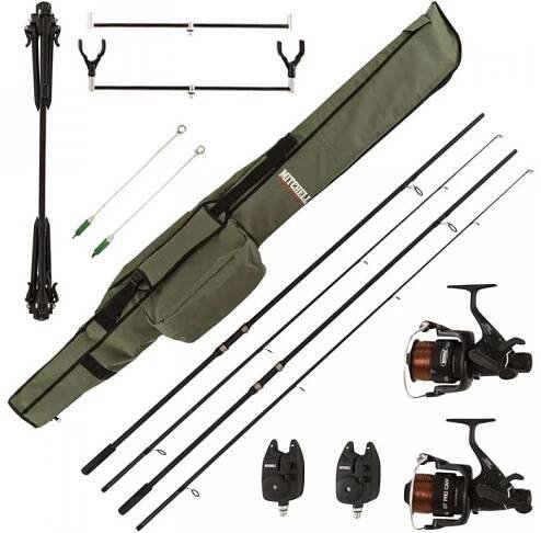 Mitchell Combo GT Pro Complete Carp Set 2x 330 cm/2,5 lb