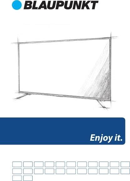 Manuál Blaupunkt BN32H1032EEB LED televize