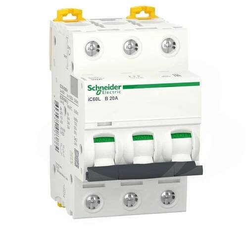 Jistič 3p B 20A 15kA iC60L Acti9 - Sonepar ČR | Elektroinstalační materiál