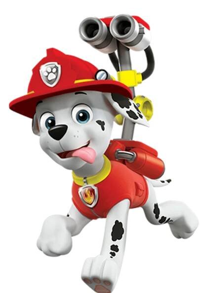 Marshall fly paw patrol clipart png