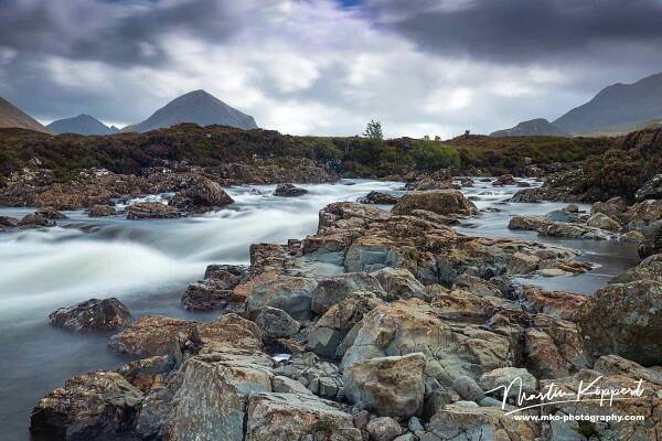 Sligachan River Skye Scotland