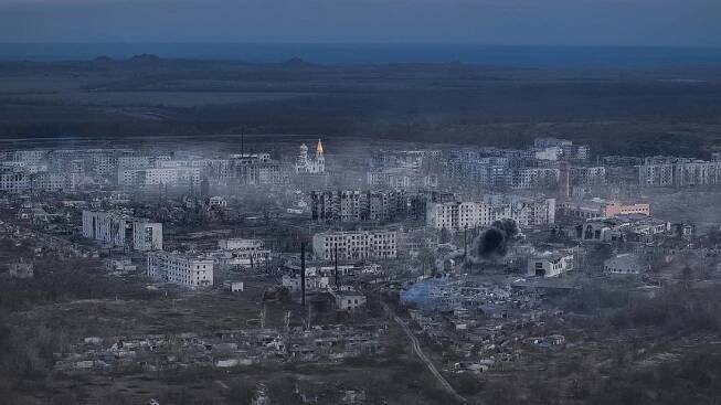 Vovčansk leží jen pár kilometrů od hranic s Ruskem